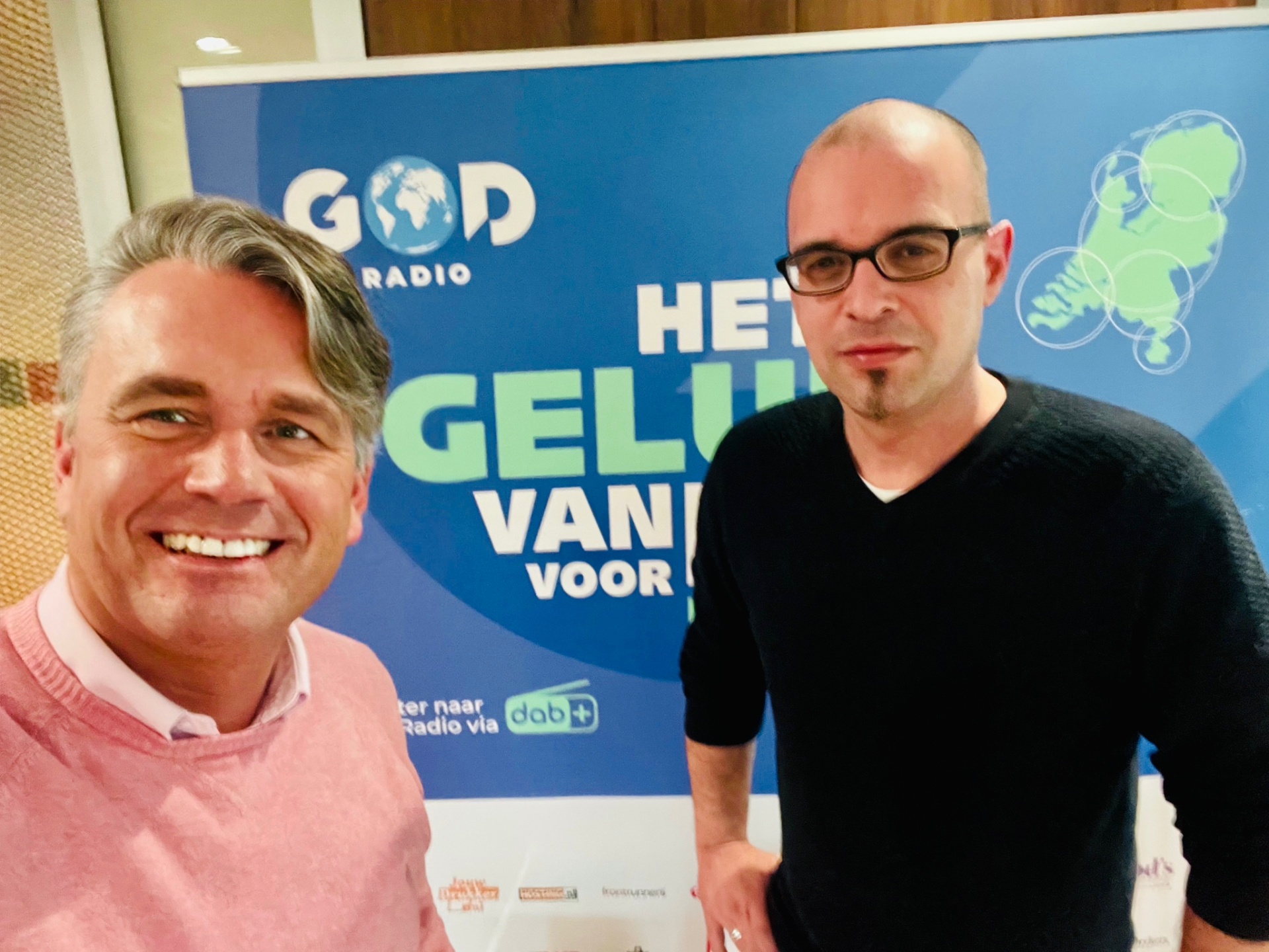 Robin Prijs voor de banner van GOD Radio (DAB+)